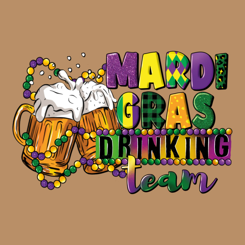 Mardi Gras Drinking Team 12 Inches 300 Dpi Vintage Hoodie by CowGirlArtShop | Teevron