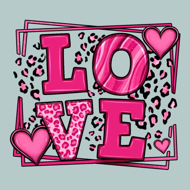 Love Leopard Frame Heavy Core Tee by LillyAllenDesigns | Teevron