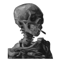 Vincent Van Gogh Skull of a SkeletonVintage Halloween Skull | Teevron