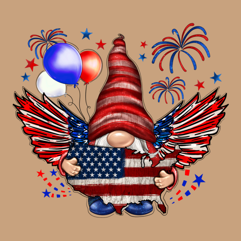 Gnome With 4th Of July Elements Vintage Tee by HowdyJamesFarm | Teevron