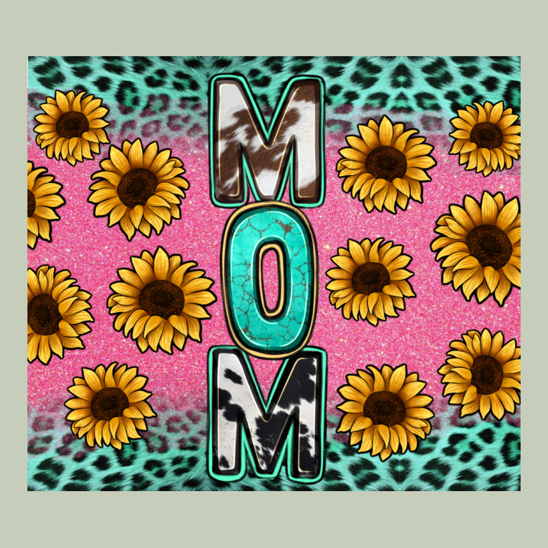 Mom Sunflower Glitter Long Sleeve Tee by CowGirlArtShop | Teevron