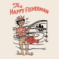 Vintage The Happy Fisherman 2022 Fishing Mens Kids Zipper Hoodie | Teevron