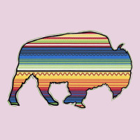 Aztec Bison Silhouette Ladies Tee | Teevron