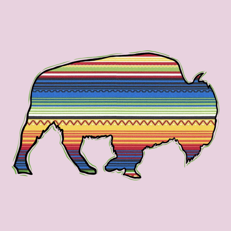 Aztec Bison Silhouette Ladies Tee by Bettercallsaul | Teevron