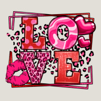 Love Valentine's Day Leopard Frame Heavy Core Tee | Teevron