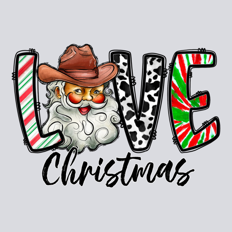 Love Christmas Santa Zipper Hoodie by CowhideDigitalArt | Teevron