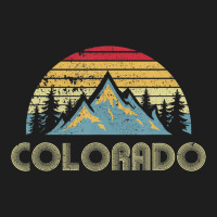 Colorado Retro Vintage Mountains Nature Hiking Heavyweight Hoodie | Teevron