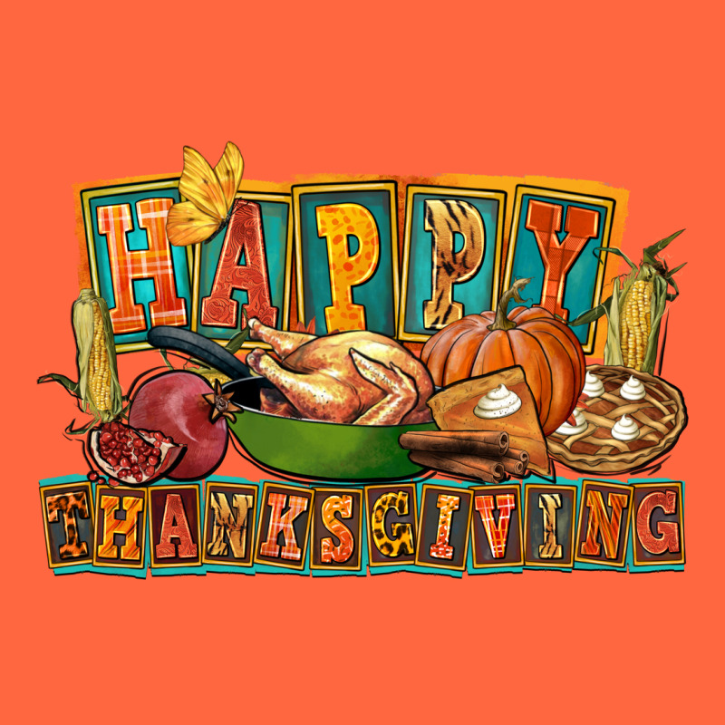 Happy Thanksgiving Premium Hoodie by FaDigitalArtStudio | Teevron
