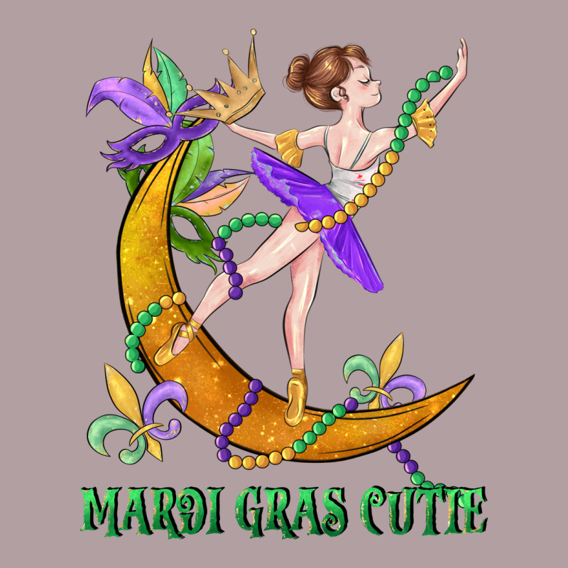 Mardi Gras Cutie Vintage Hoodie by CowGirlArtShop | Teevron