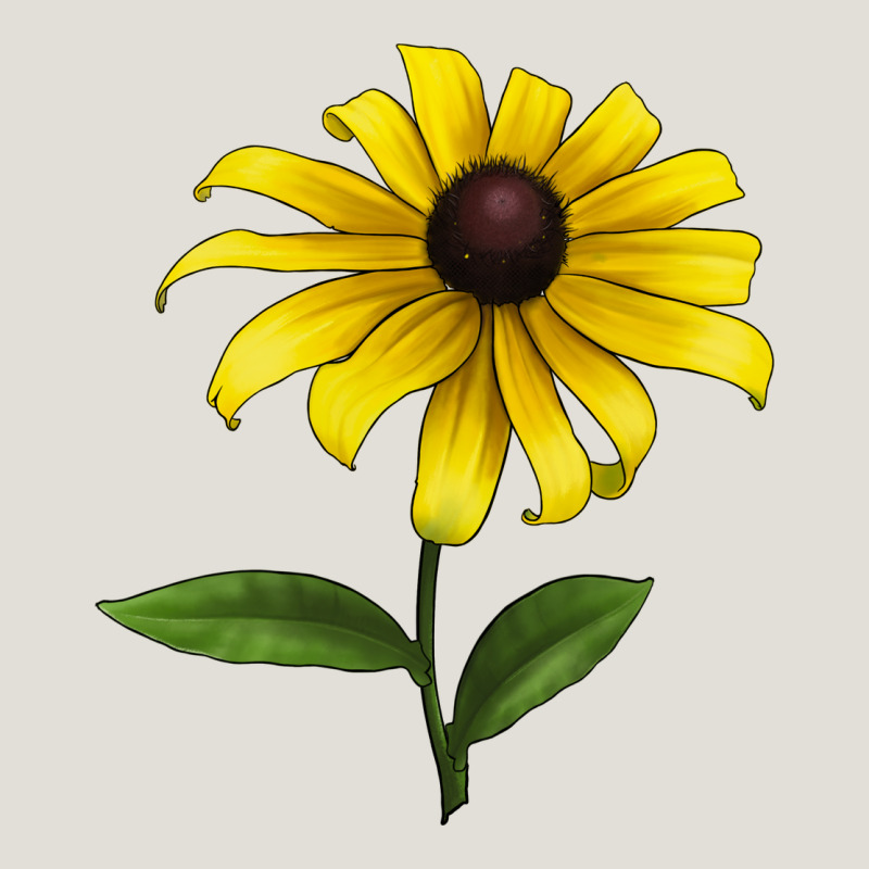 Black Eyed Susan Flower Heavy Core Tee by LillyAllenDesigns | Teevron