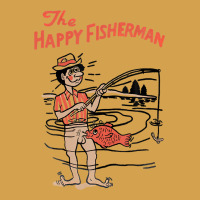 Vintage The Happy Fisherman 2022 Fishing Mens Kids Urban Hoodie | Teevron