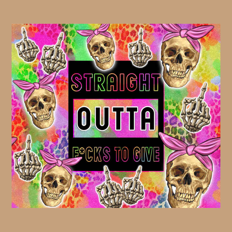 Straight Outta Fucks To Give Vintage Tee by TumblerDesignByShophia | Teevron