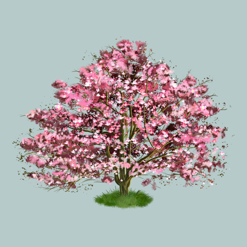 Flowering Dogwood Tree Heavy Core Tee by LillyAllenDesigns | Teevron