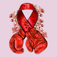 Red Ribbon With Boxing Gloves Classic Tee | Teevron