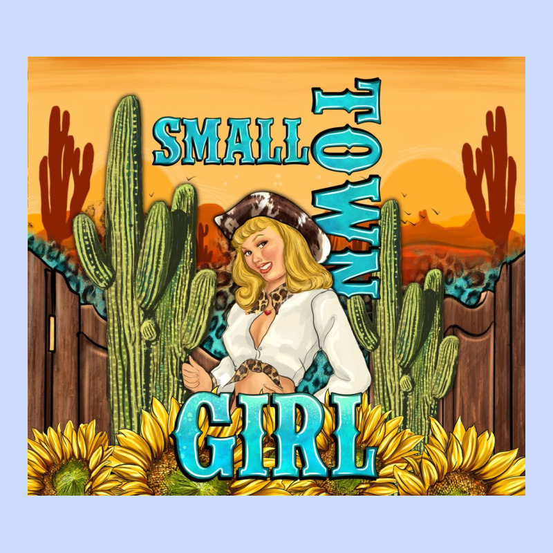 Small Town Girl Urban Heavy Tee by TumblerDesignByShophia | Teevron