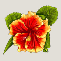 Hawaiian Hibiscus Flower Heavy Core Tee | Teevron