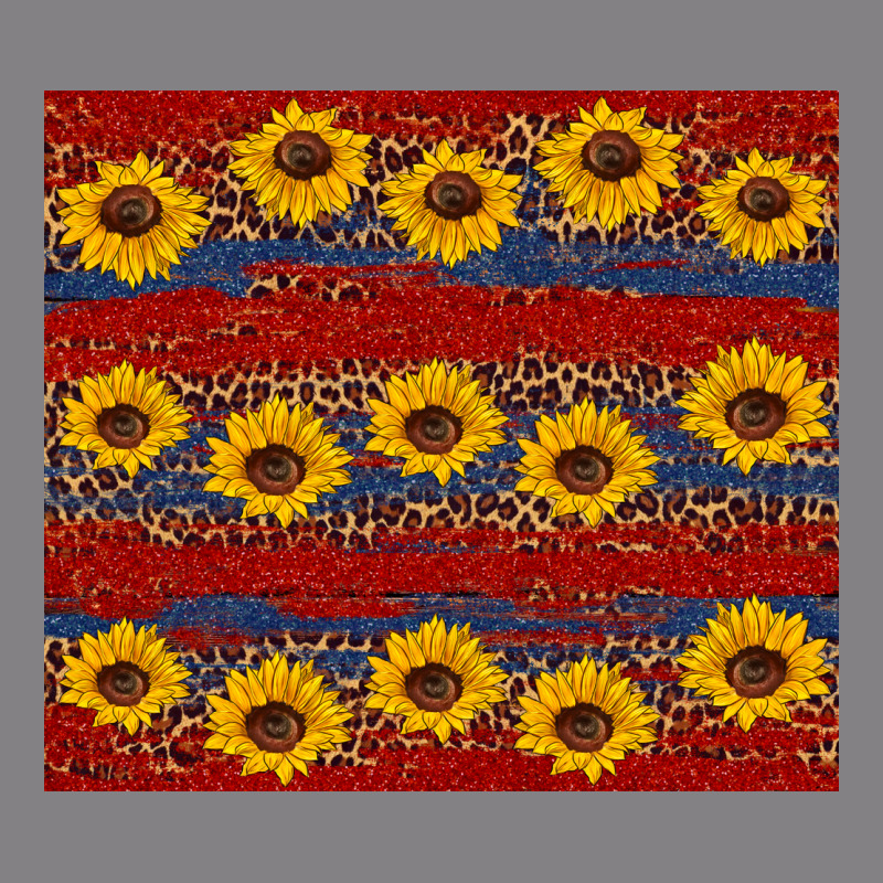 Usa And Sunflower Pattern Heavyweight Hoodie by Artiststas | Teevron