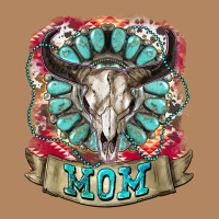 Mom Bull Skull Mother's Day Long Sleeve Tee | Teevron