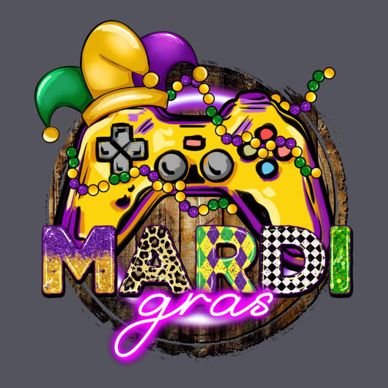 Mardi Gras Gamer Vintage Hoodie by CowGirlArtShop | Teevron