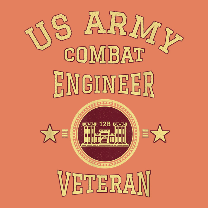 Us Army Combat Engineer Combat Engineer Veteran Gift Classic Tee by minhPixels | Teevron