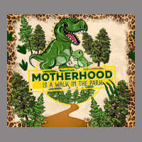 Motherhood Is A Walk In The Park Vintage Tee | Teevron