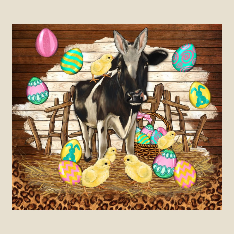 Cow And Chick Easter Urban Heavy Tee by TumblerDesignByShophia | Teevron