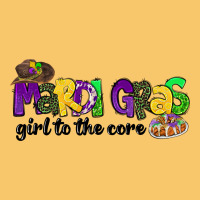 Mardi Gras Girl To The Core Vintage Hoodie | Teevron