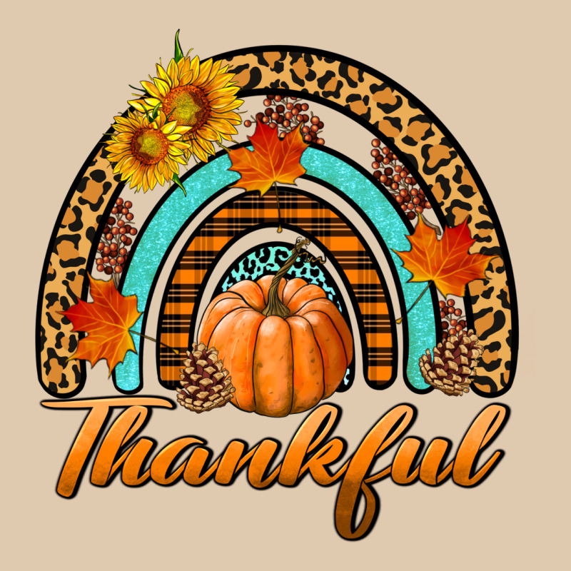 Thankful Pumpkin Rainbow Heavyweight Sweatshirt by BundleAndBundleShop | Teevron