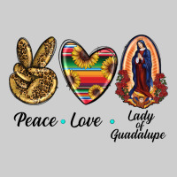 Peace Love Lady Of Guadalupe Premium Tee | Teevron