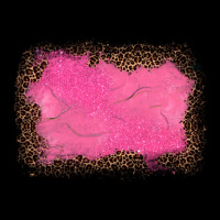 Gemstone Pink Leopard Background Heavy Core Tee | Teevron