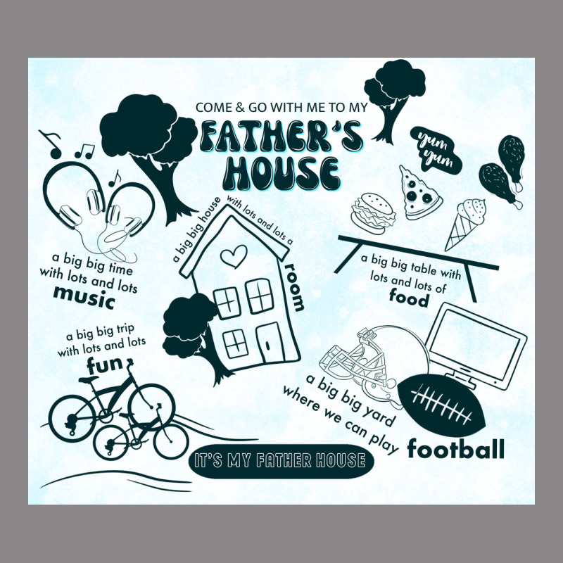 Father's House Vintage Tee by TumblerDesignByShophia | Teevron