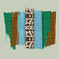 Western Farm Life Cowhide Brush Strokes Ladies Tee | Teevron