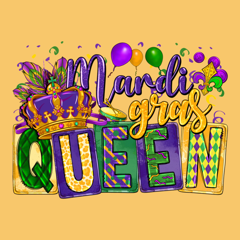 Mardi Gras Queen Vintage Hoodie by CowGirlArtShop | Teevron