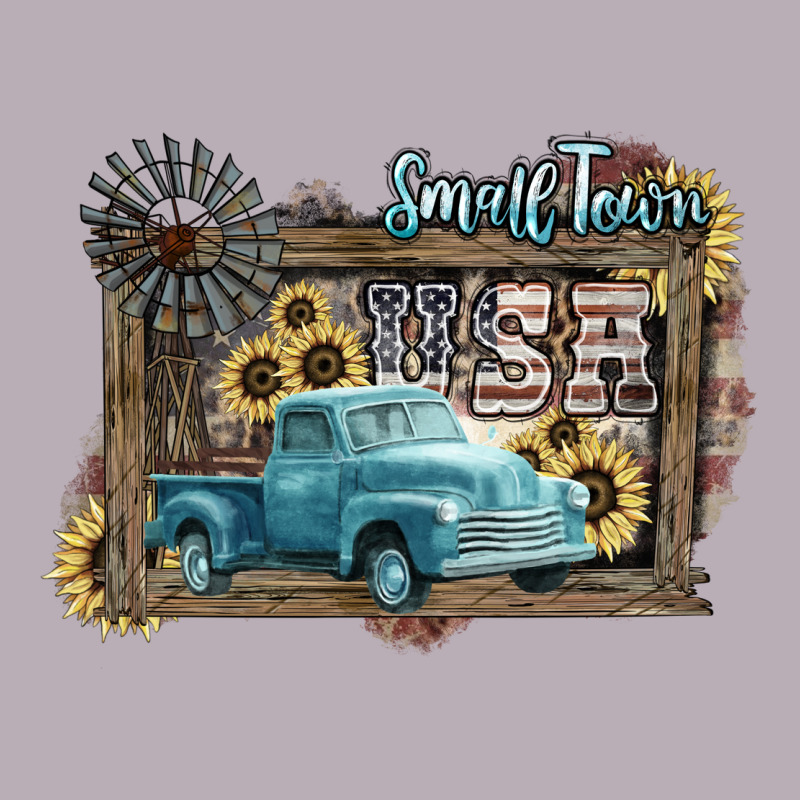 Small Town Usa Truck 4th Of July Vintage Tee by HowdyJamesFarm | Teevron