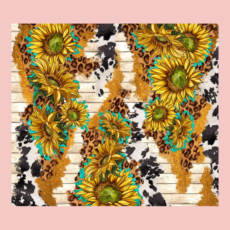Sunflowers With Patterns Urban Heavy Tee by TumblerDesignByShophia | Teevron