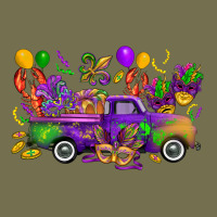 Mardi Gras Truck Vintage Hoodie | Teevron