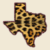 Western Texas Map Leopard Pattern Ladies Tee | Teevron