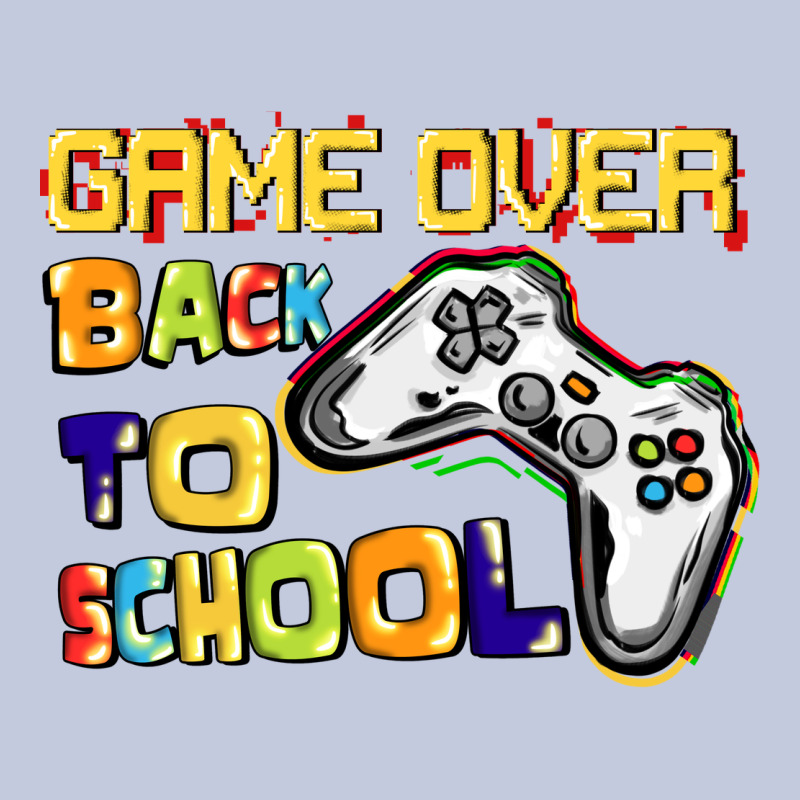 Game Over Back To School Long Sleeve Tee by CowGirlArtShop | Teevron