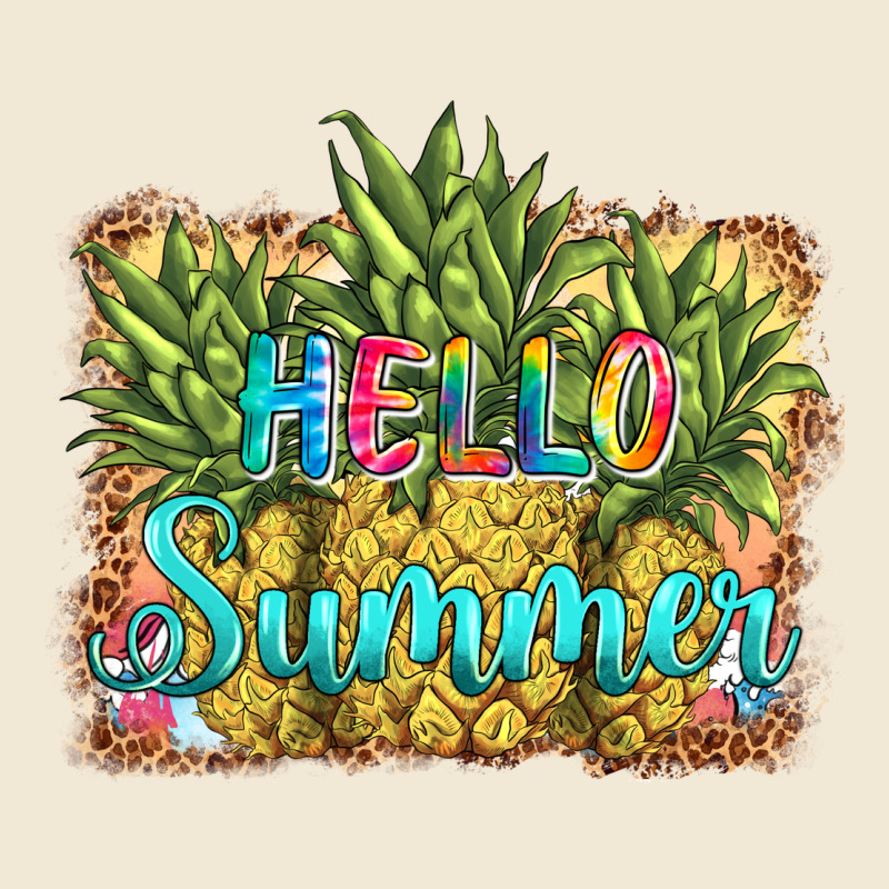 Hello Summer Pineapple Premium Tee by BarkalooDesign | Teevron
