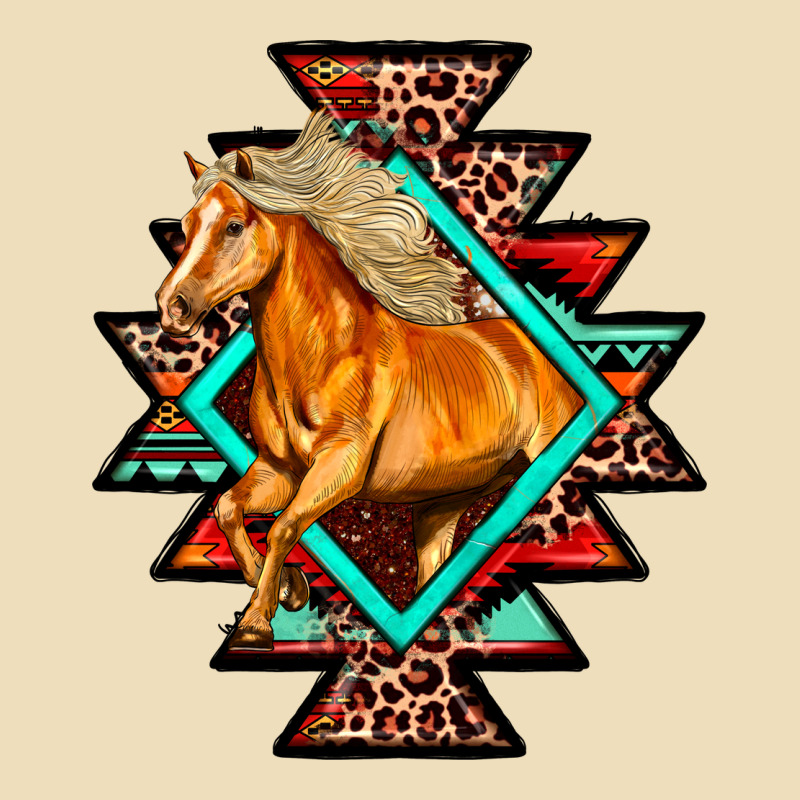 Aztec Symbol With Horse Premium Hoodie by FaDigitalArtStudio | Teevron