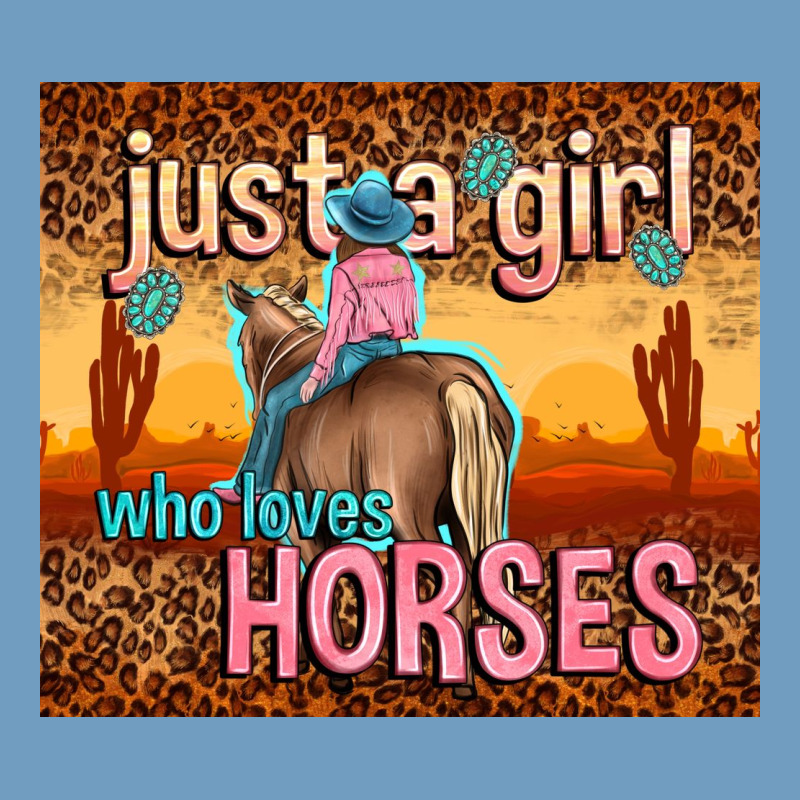 Just A Girl Who Loves Horses Urban Heavy Tee by TumblerDesignByShophia | Teevron