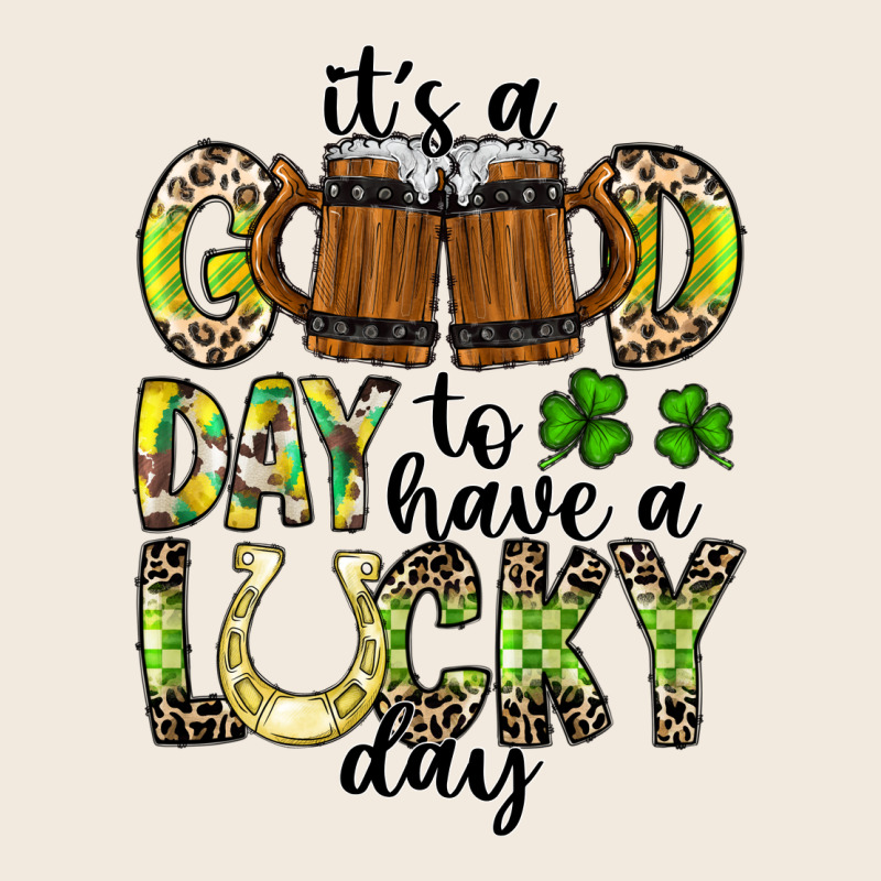 It's A Good Day To Have A Lucky Day Zipper Hoodie by CowhideDigitalArt | Teevron