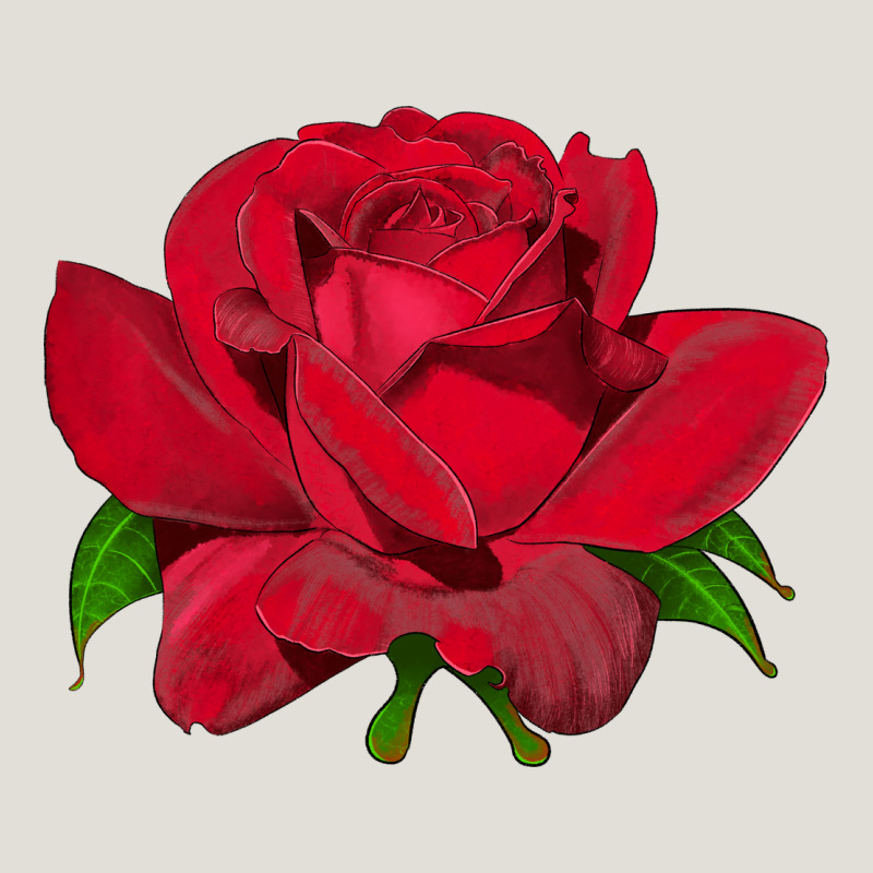 Oklahoma Rose Illustrations Heavy Core Tee by LillyAllenDesigns | Teevron