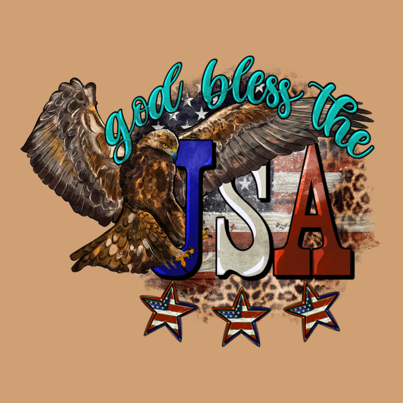 God Bless The Usa Eagle 4th Of July Vintage Tee by HowdyJamesFarm | Teevron