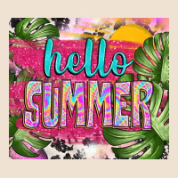 Hello Summer With Cowhide Urban Heavy Tee | Teevron