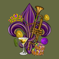 Fleur De Lis Mardi Gras Long Sleeve Tee | Teevron
