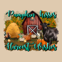 Pumpkin Kisses Harvest Wishes Heavyweight Sweatshirt | Teevron