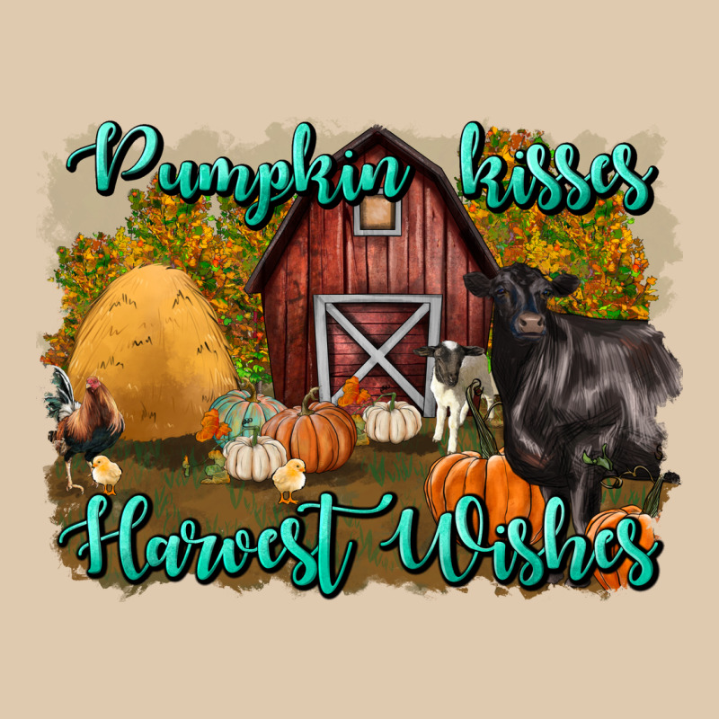 Pumpkin Kisses Harvest Wishes Heavyweight Sweatshirt by BundleAndBundleShop | Teevron