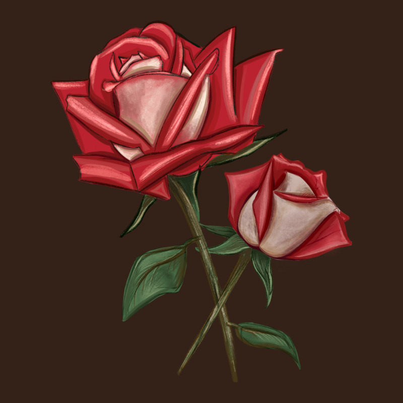 Love Rose Heavy Core Tee by LillyAllenDesigns | Teevron