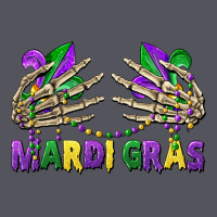 Mardi Gras Skeleton Hands Vintage Hoodie | Teevron